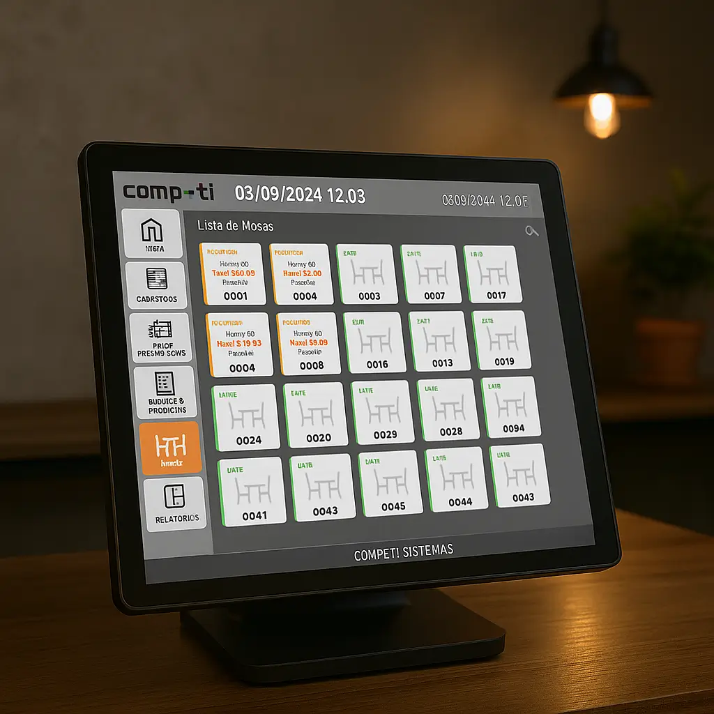 Automação de processos em restaurante com envio de pedidos para cozinha